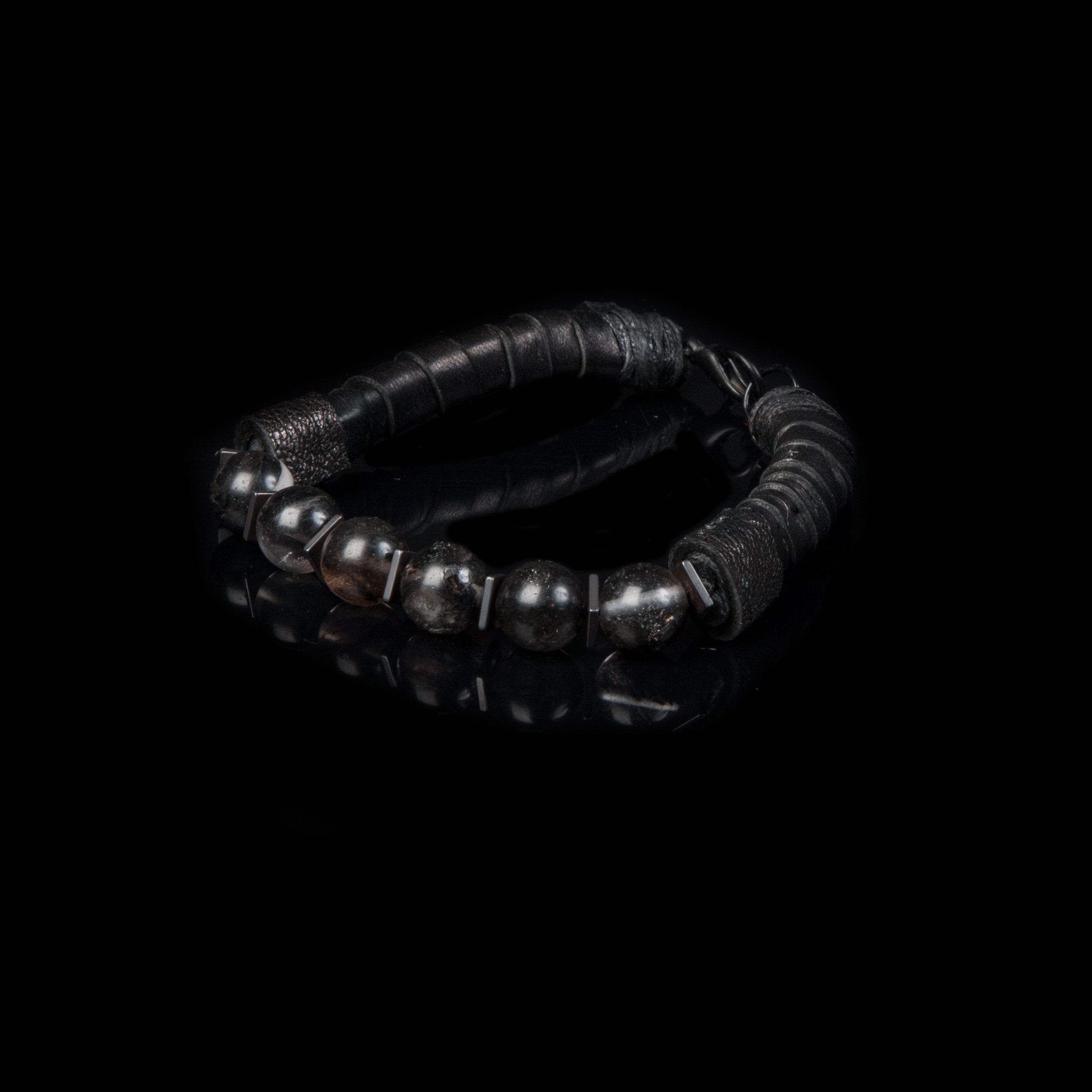 Bead bracelet men The Pink Oculus