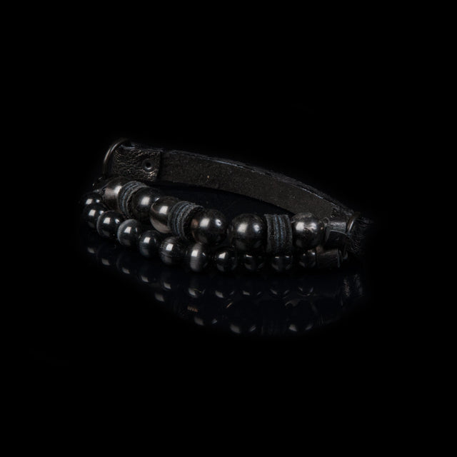 Bead bracelet men The Diamond Resolve