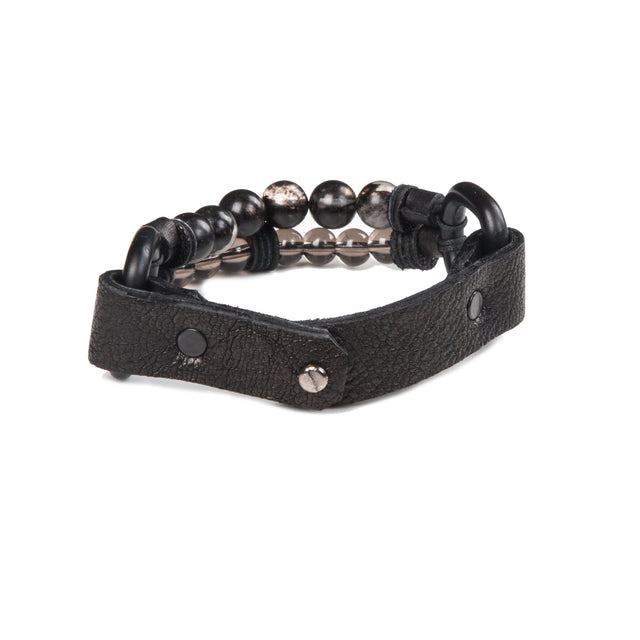 Bead bracelet men The Curvy Rainbow