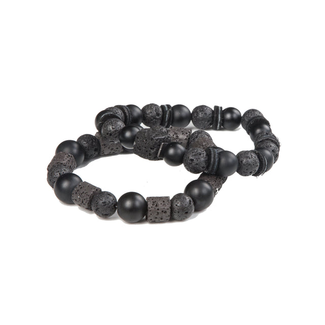 Bead bracelet men The Quiet Mind