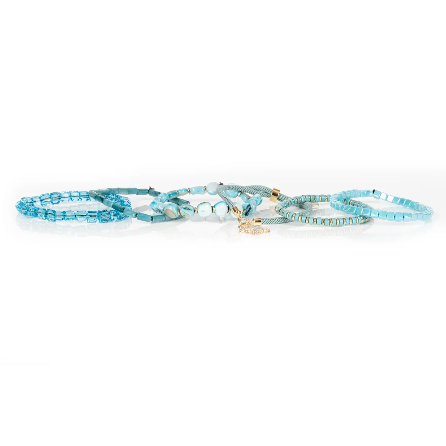 Ocean Breeze Starfish Bracelet Stack
