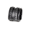 Men’s Black Triple‑Band Padded Leather Cuff Dual Stitched