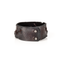 Outlaw Cross Leather Cuff Handcrafted Black Men’s Bracelet