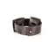 Vanguard Leather Cuff Handcrafted Dark Brown Men’s Bracelet