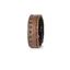 Iron Stitch Leather Cuff Handcrafted Brown Men’s Bracelet