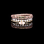 The Blush Star Pink & Pearl Layered Bracelet Set
