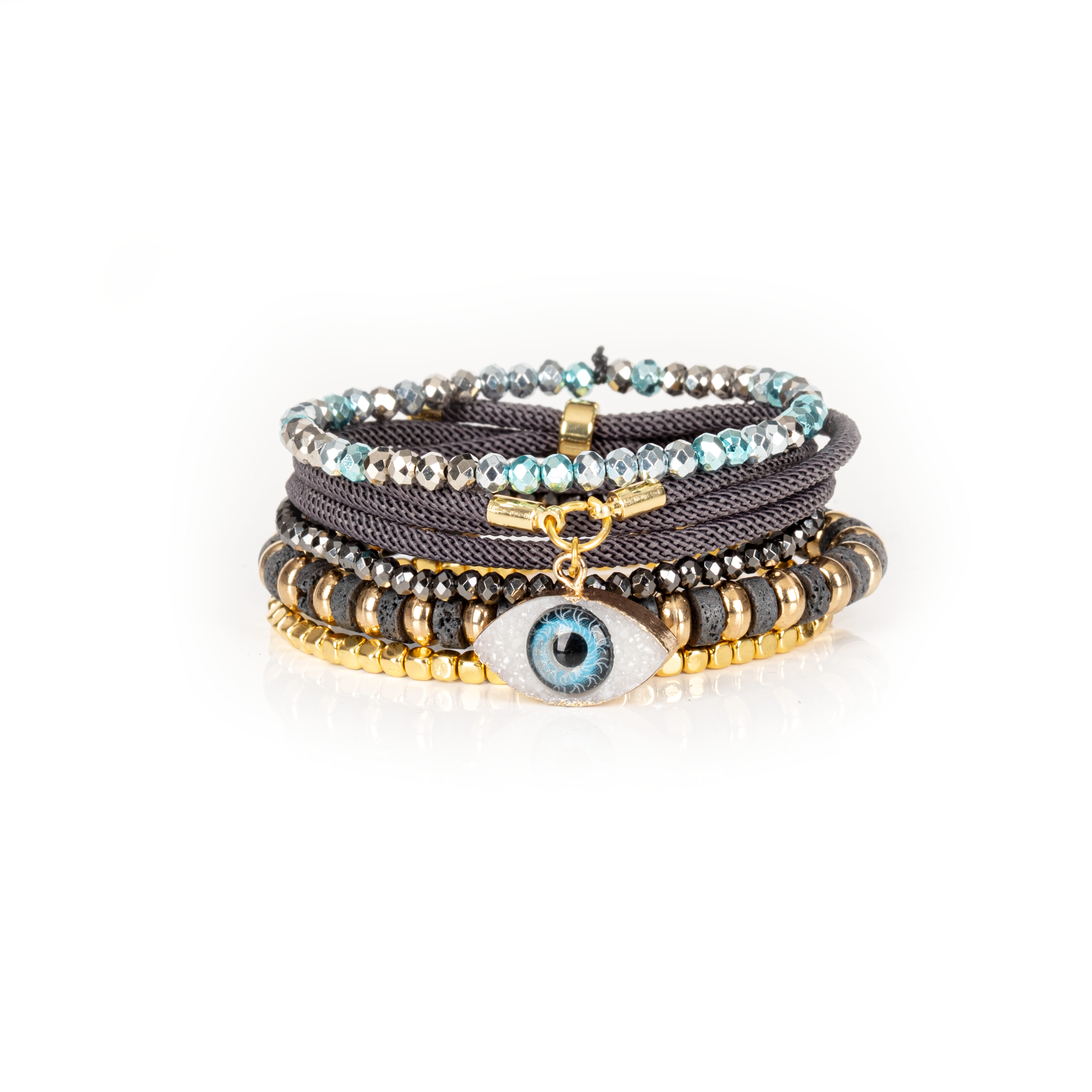 Blue Vision Protective Eye Bracelet Set