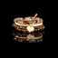 Golden Hour Bronze & Pearl Layered Bracelet Set