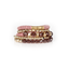 Layered Bead Stack Bracelet Blush Gold