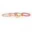 Celestial Muse Blush & Gold Bracelet Set