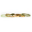 Emerald Chain Stack Bracelet Green & Gold Luxury Beaded Set