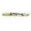 Layered Bead Stack Bracelet Green Sigil
