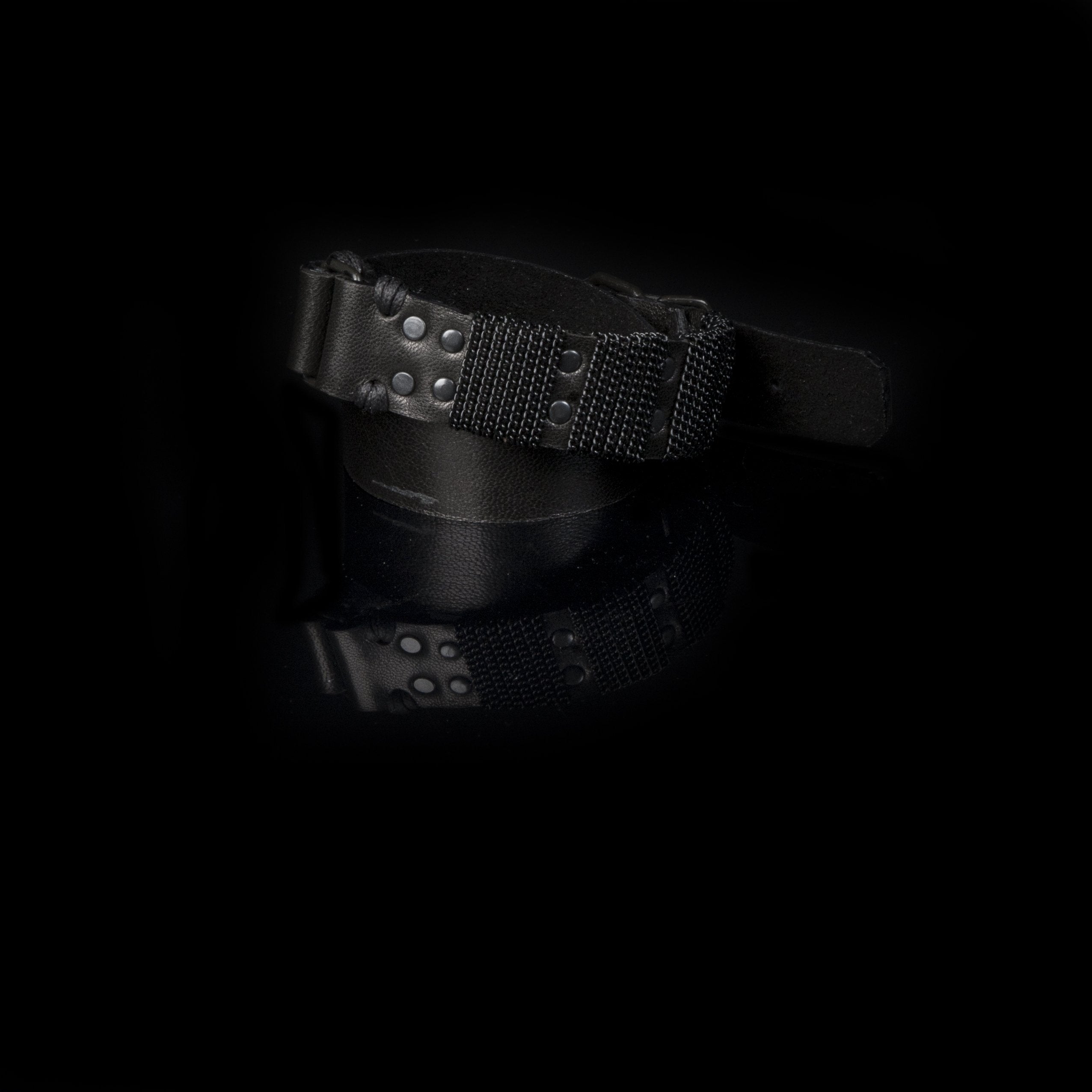 leather bracelet men The Violet Moon