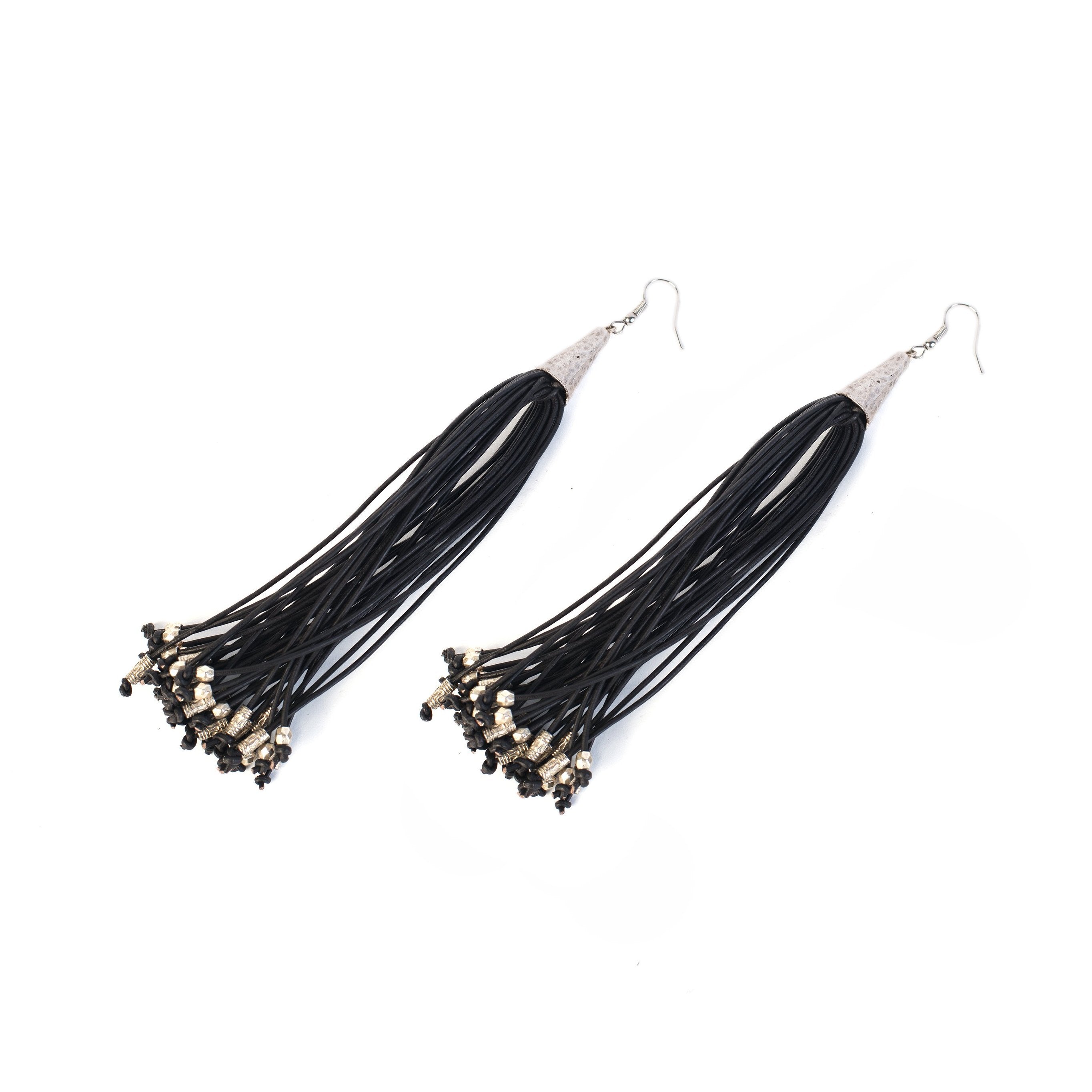 Earrings The azure flame