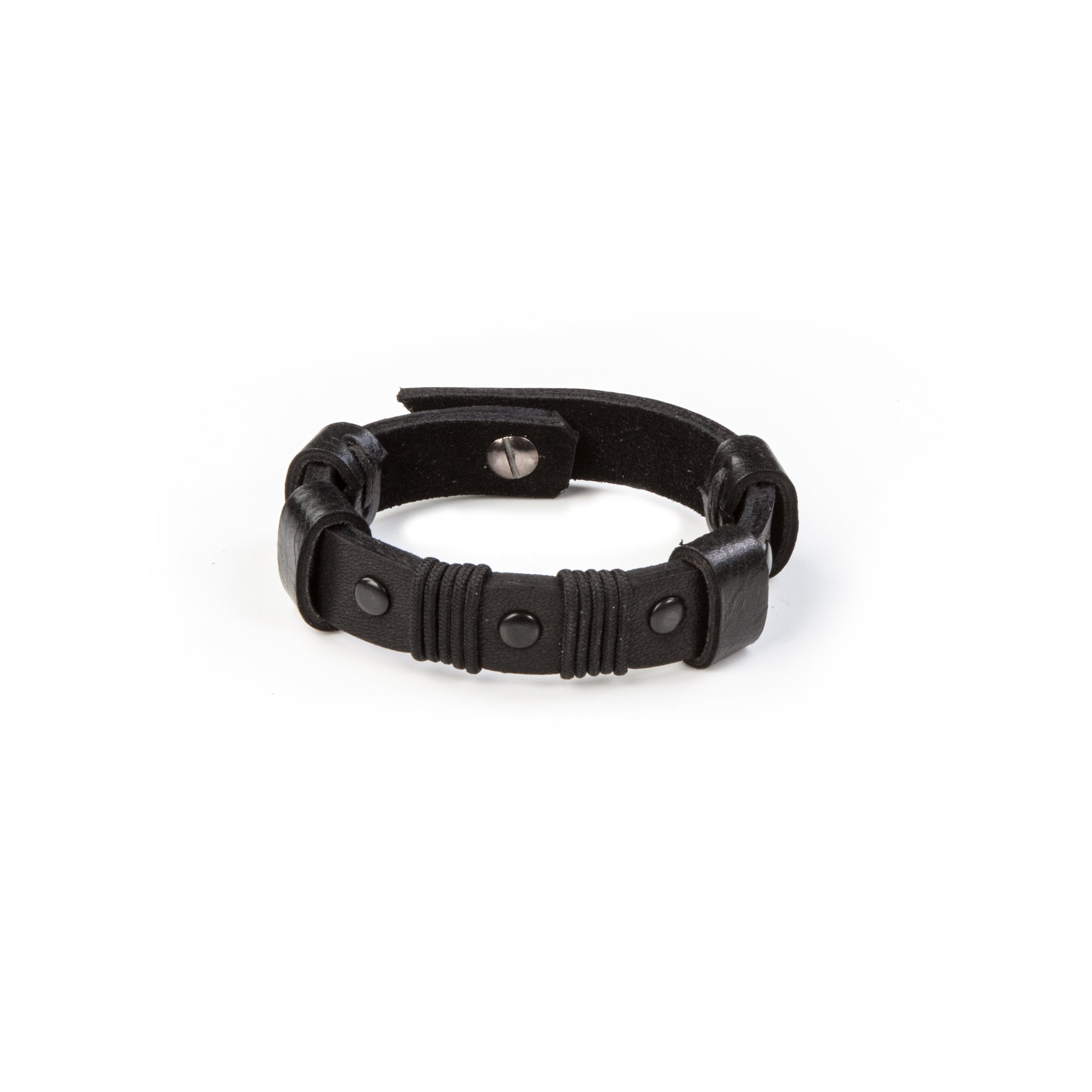 leather bracelet men The Luminous Whisper