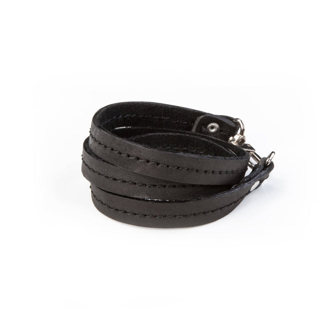 leather bracelet men The Ruby Wing