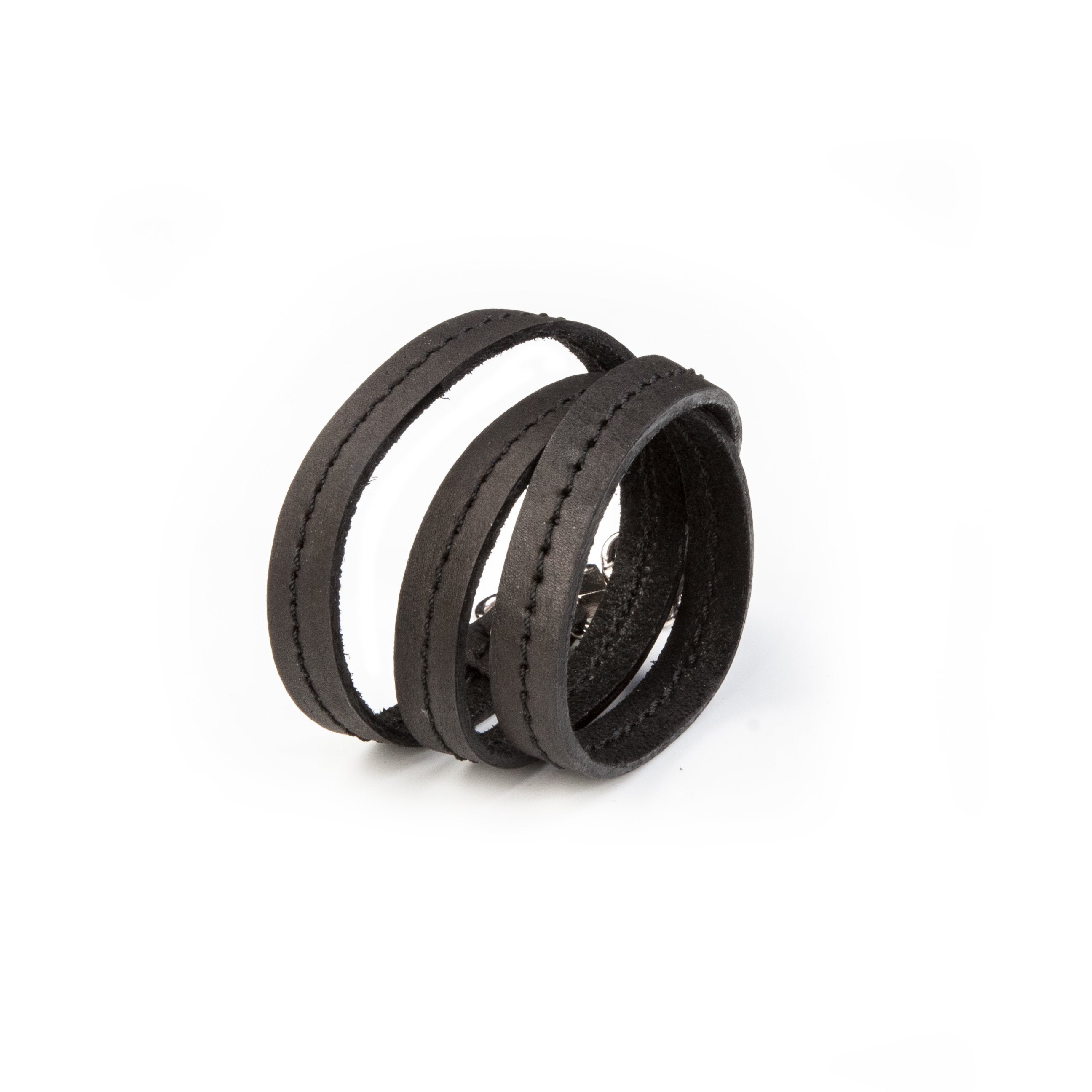 leather bracelet men The Ruby Wing