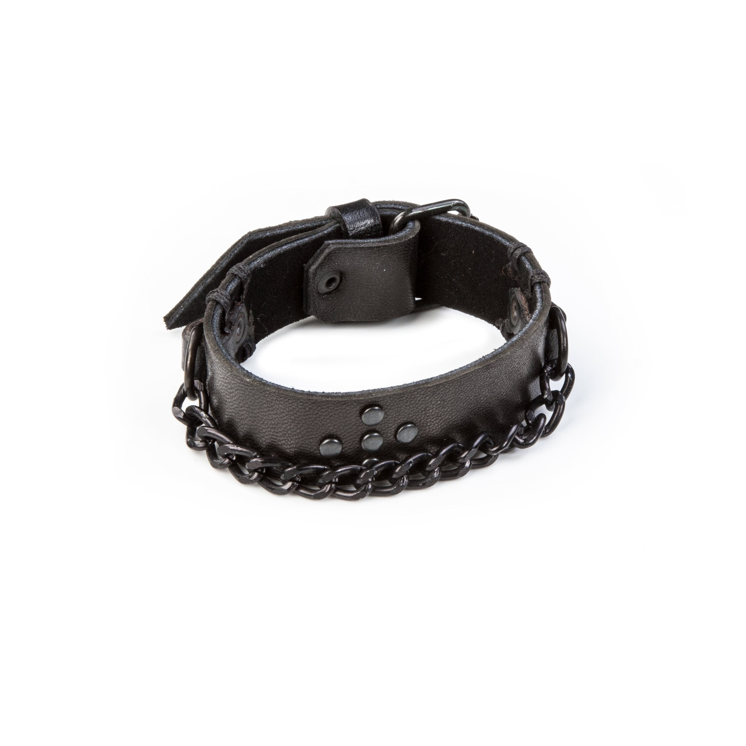 leather bracelet men The Pure Swan