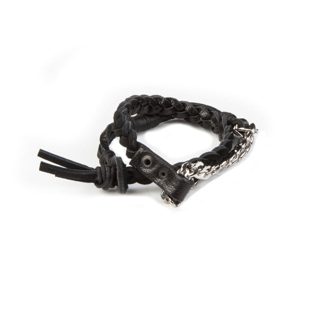 leather bracelet men The Infinite Fan