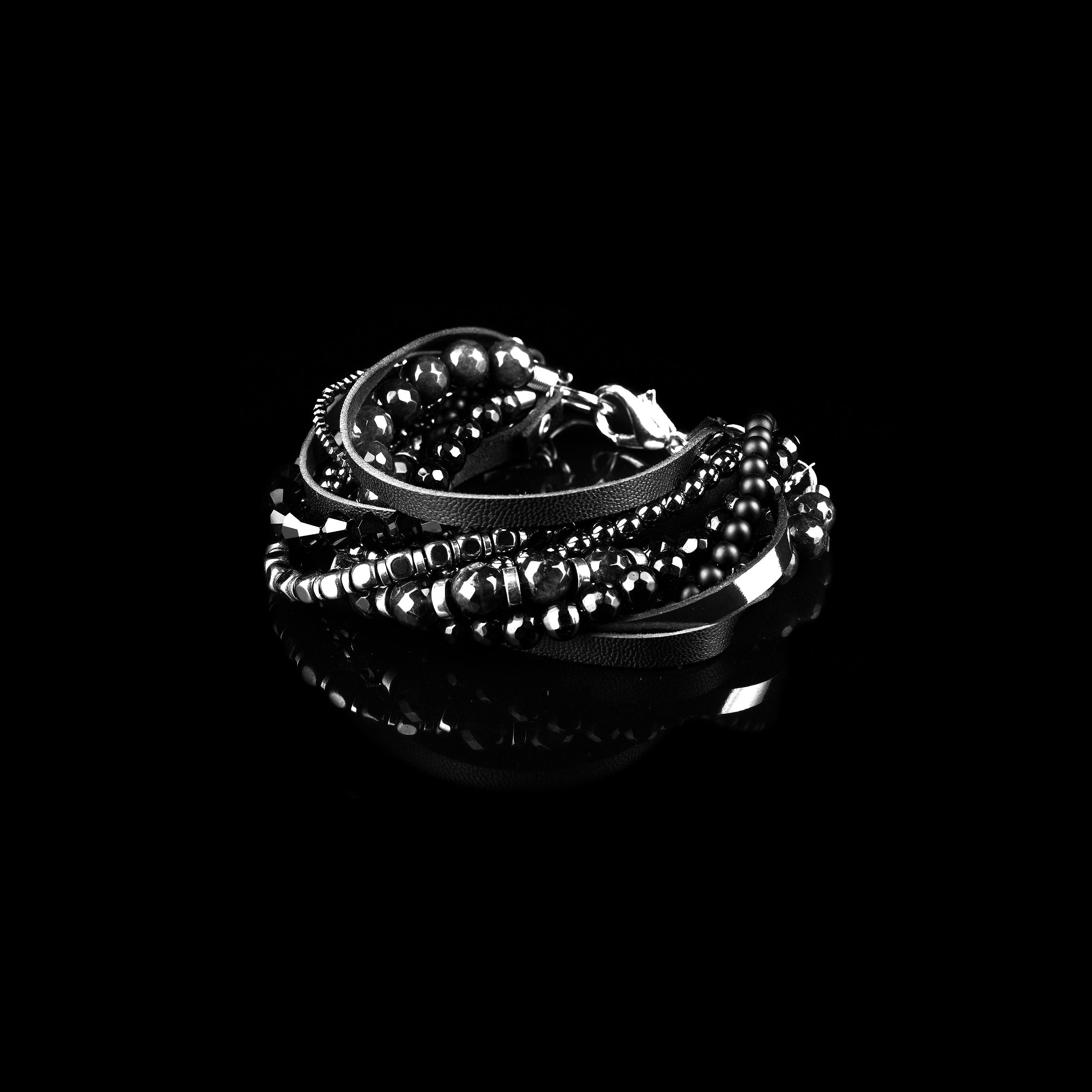 Beads bracelet The azure bliss