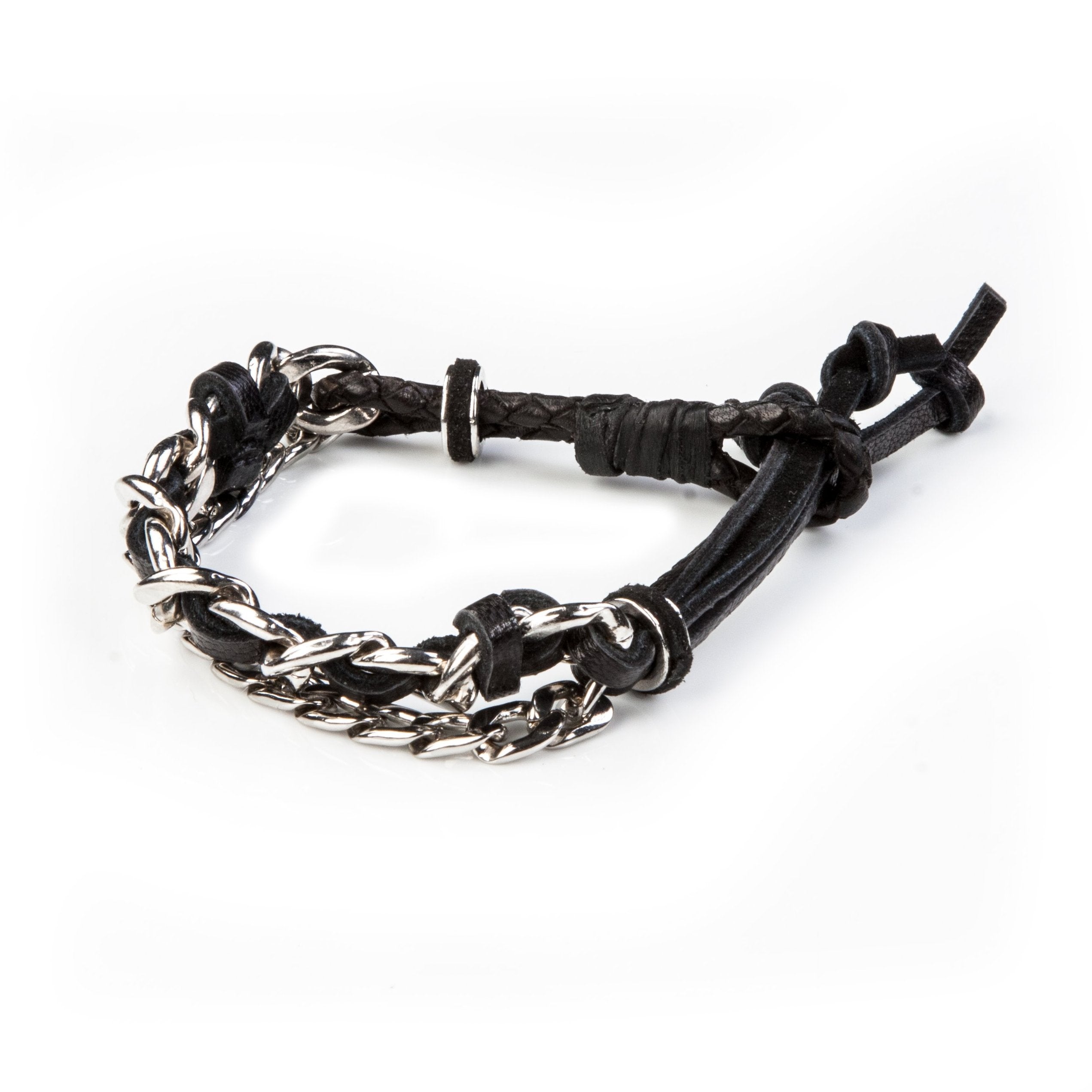 leather bracelet men The Lavish Twins