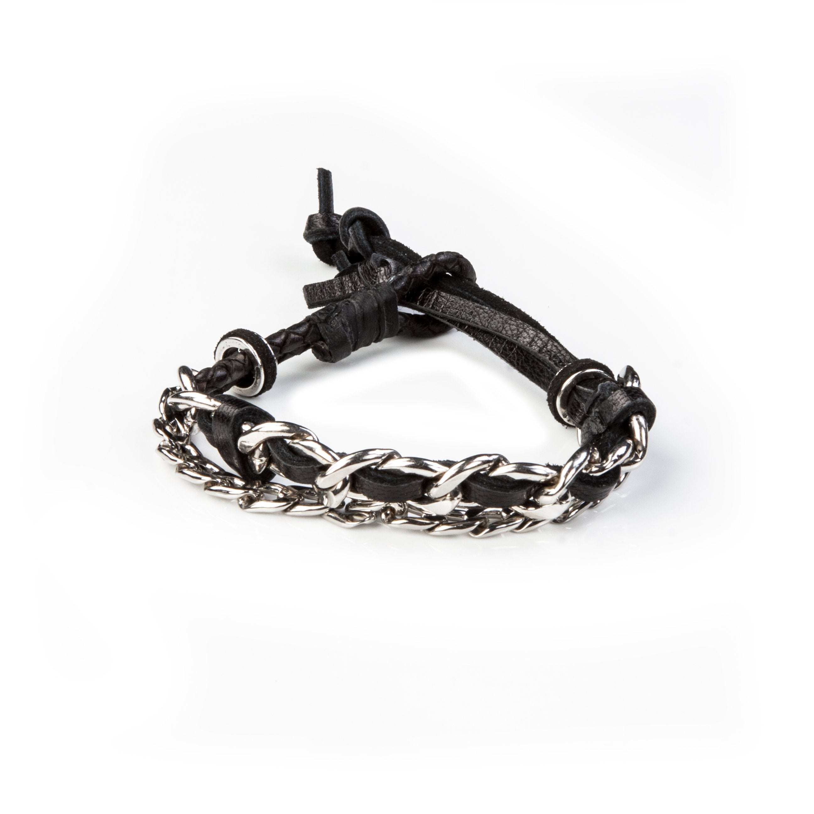 leather bracelet men The Lavish Twins