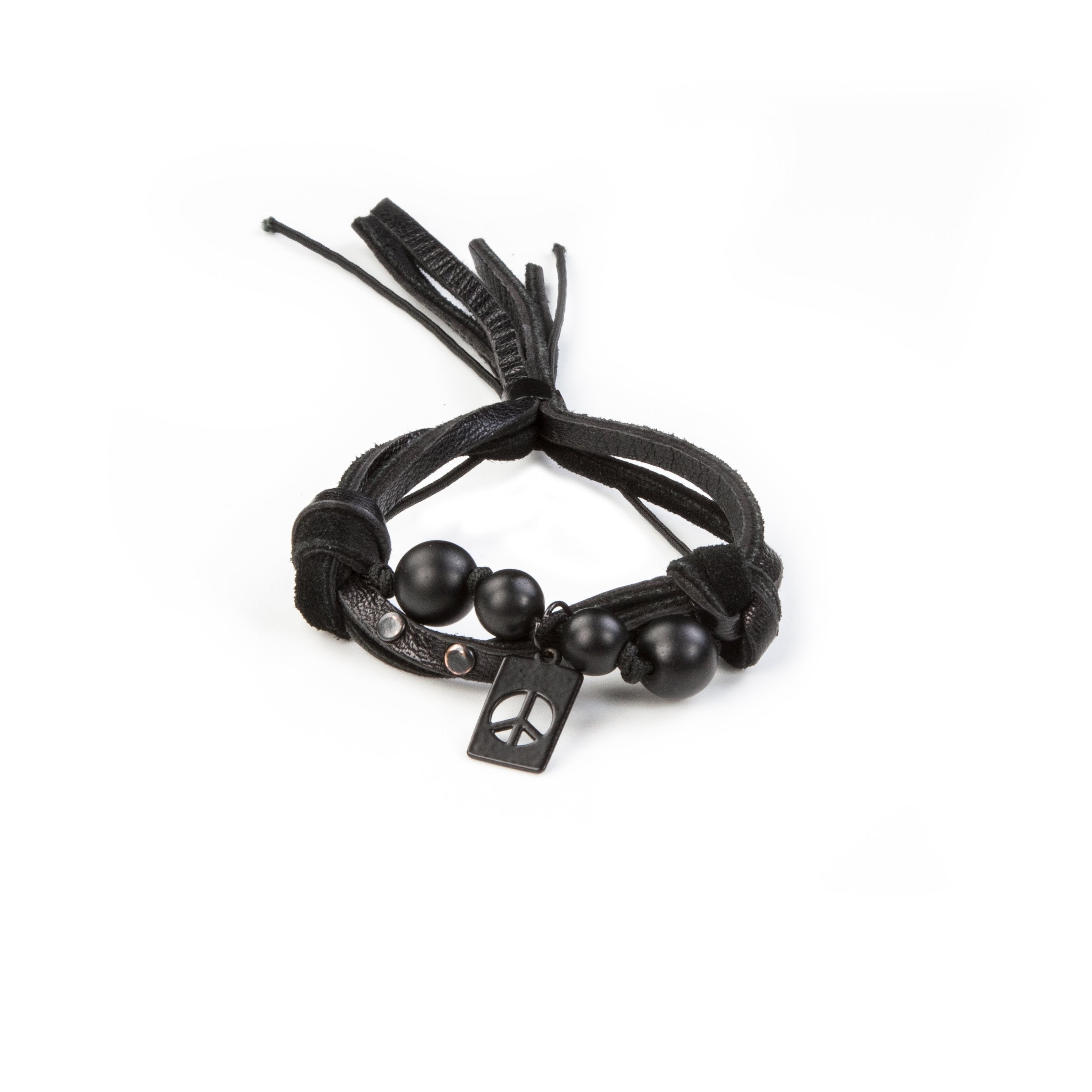 leather bracelet men The Spotless Balance