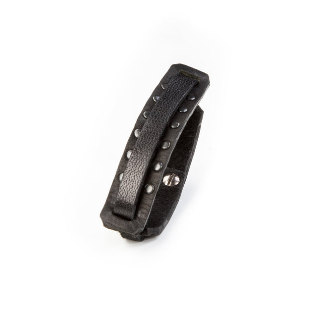 leather bracelet men The Zircon Hymn