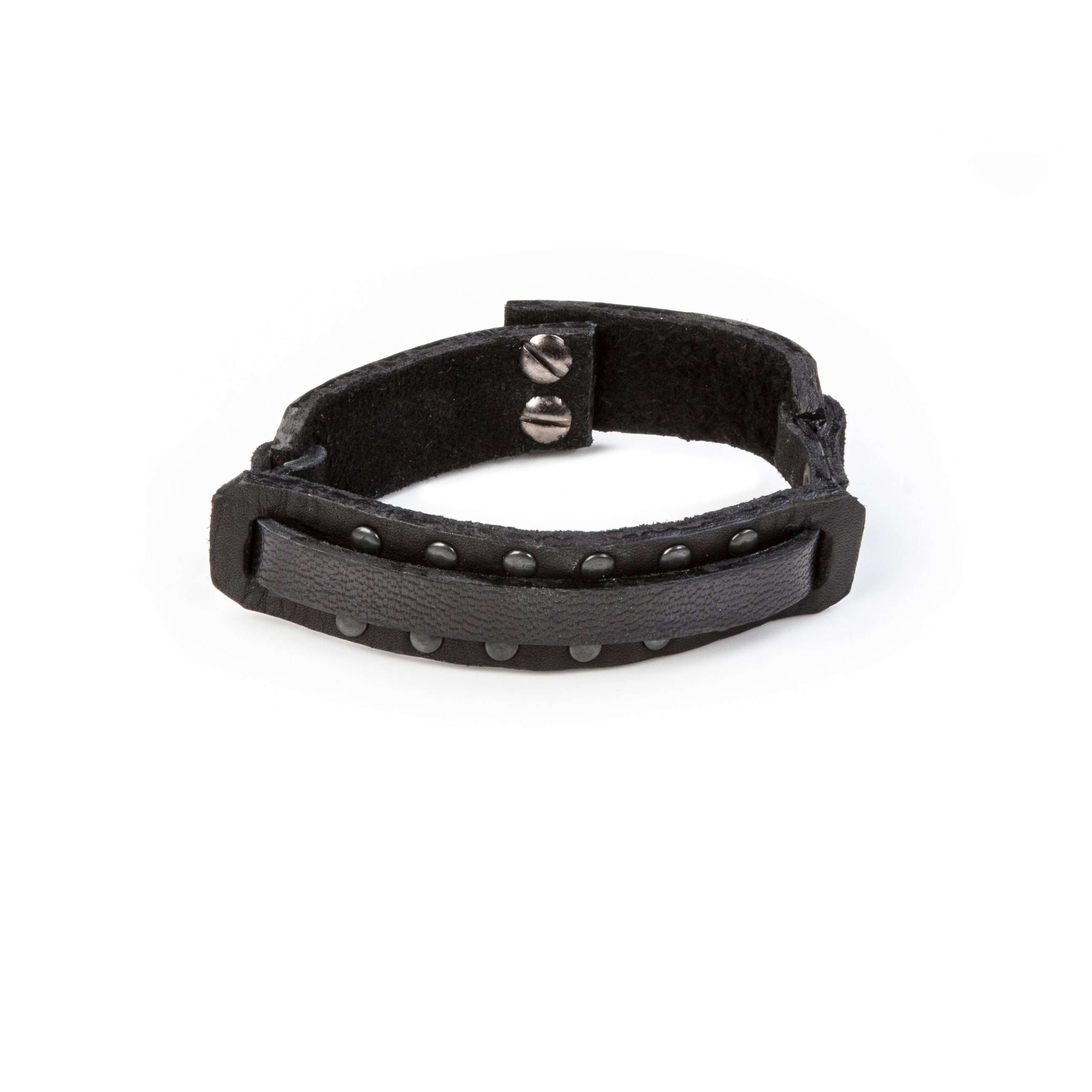 leather bracelet men The Zircon Hymn