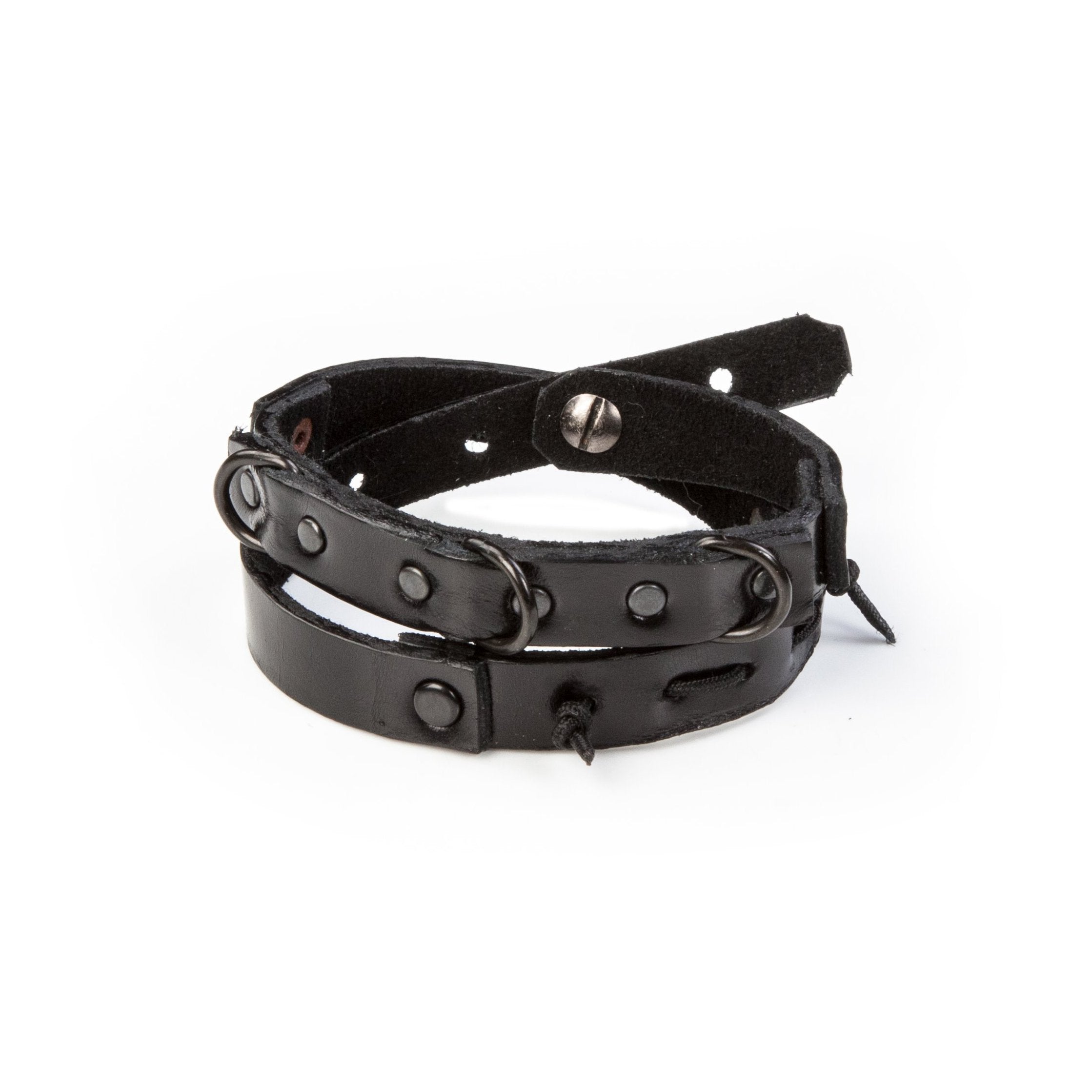 leather bracelet men The Coral Sun