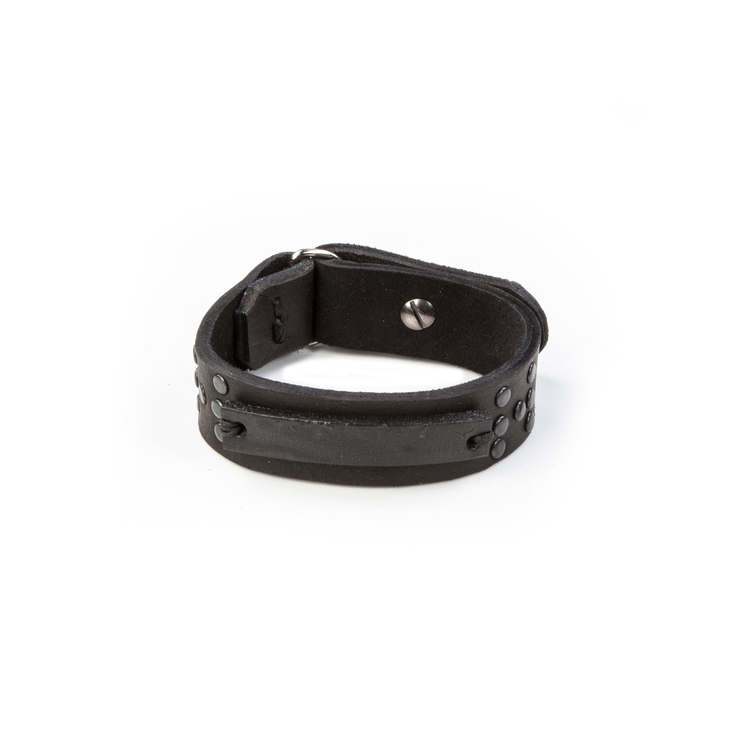 leather bracelet men The Silent Prayer