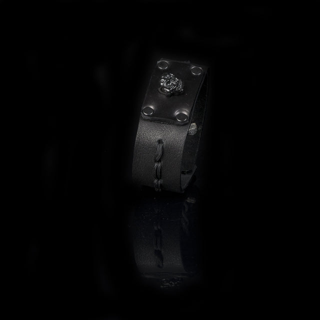 leather bracelet men The Sapphire Breath