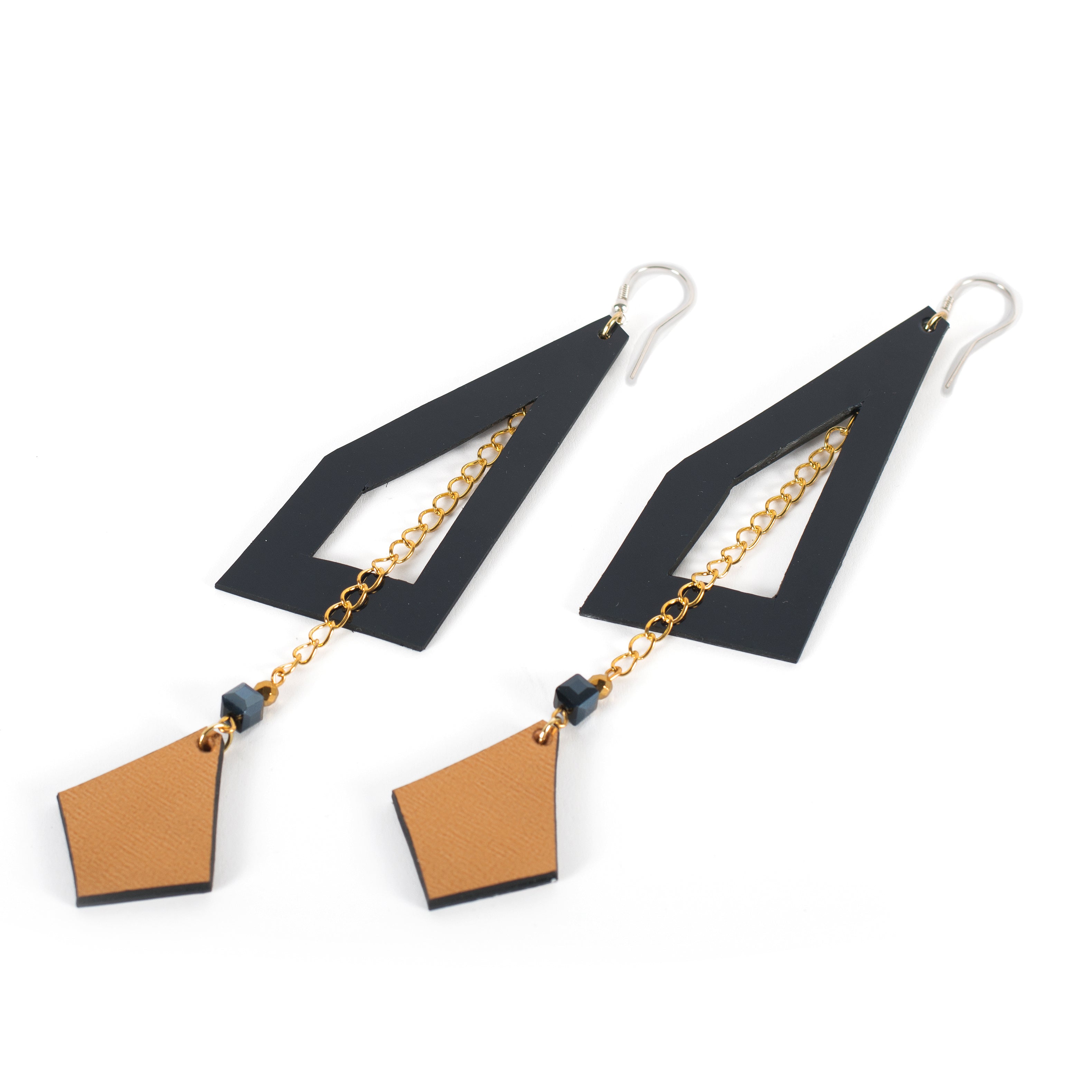 Earrings The lunar flower