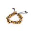 Beads bracelet The citrine twirl