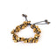 Beads bracelet The citrine twirl