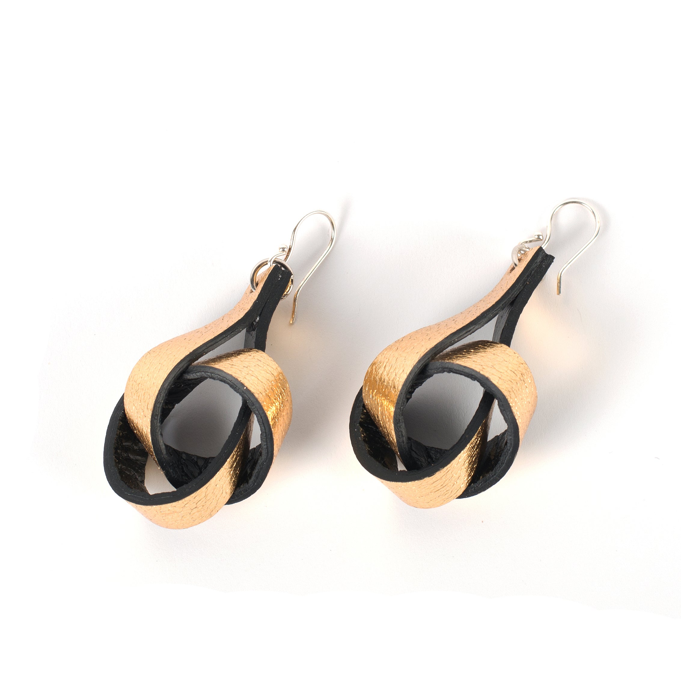 Earrings The amber heart