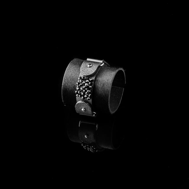 Leather bracelet The Pristine Vigor