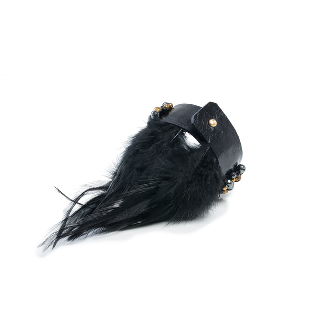 leather bracelet The amber fan