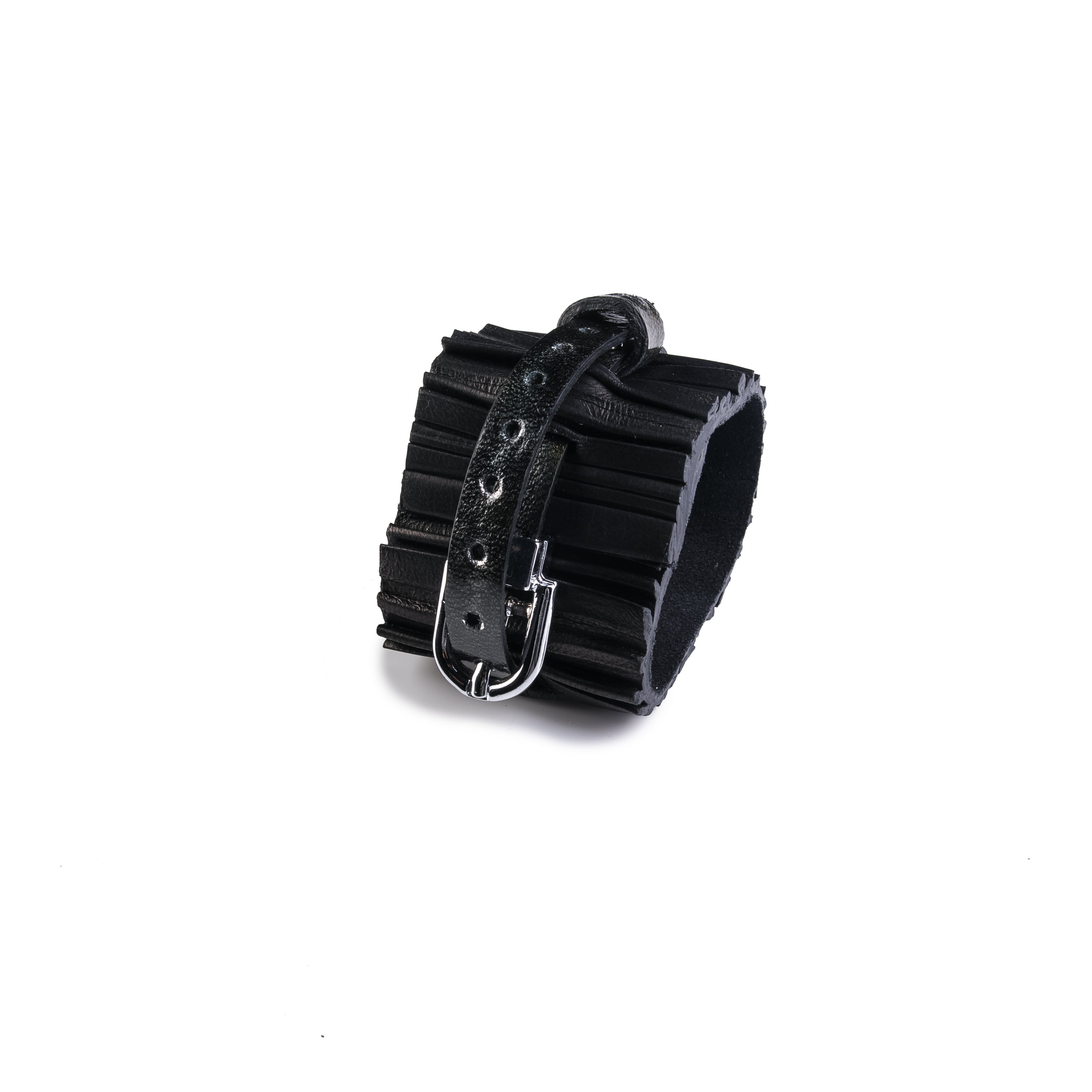 Leather bracelet The Azure Seal