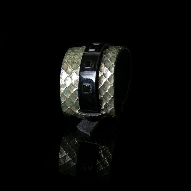 Leather bracelet new The Defiant Blessing