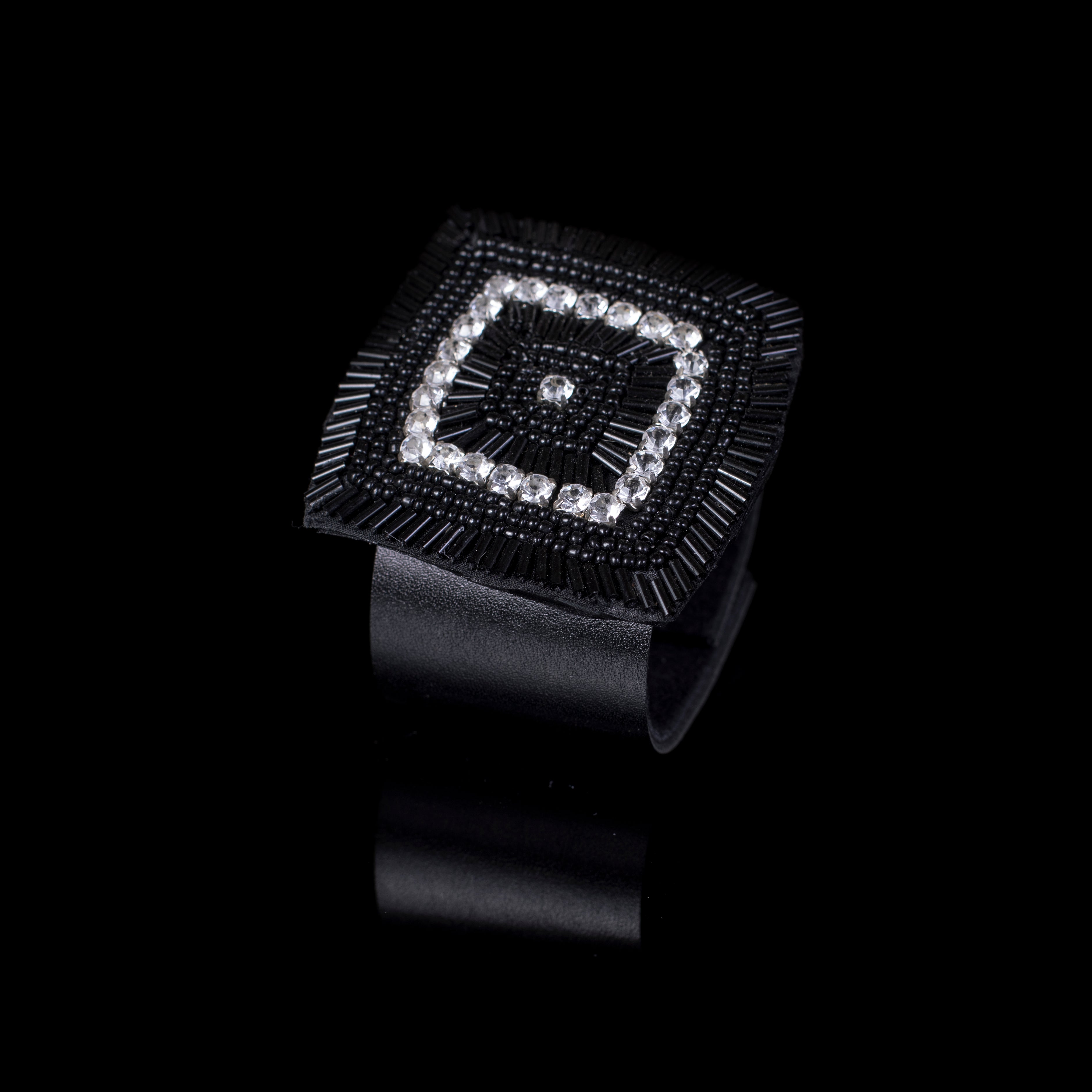 Leather bracelet new The Peace Devotion