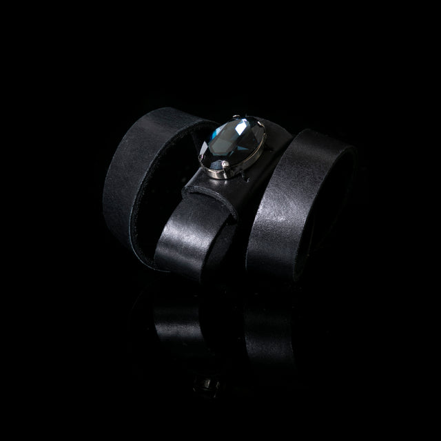 Leather bracelet new The Jade Mark