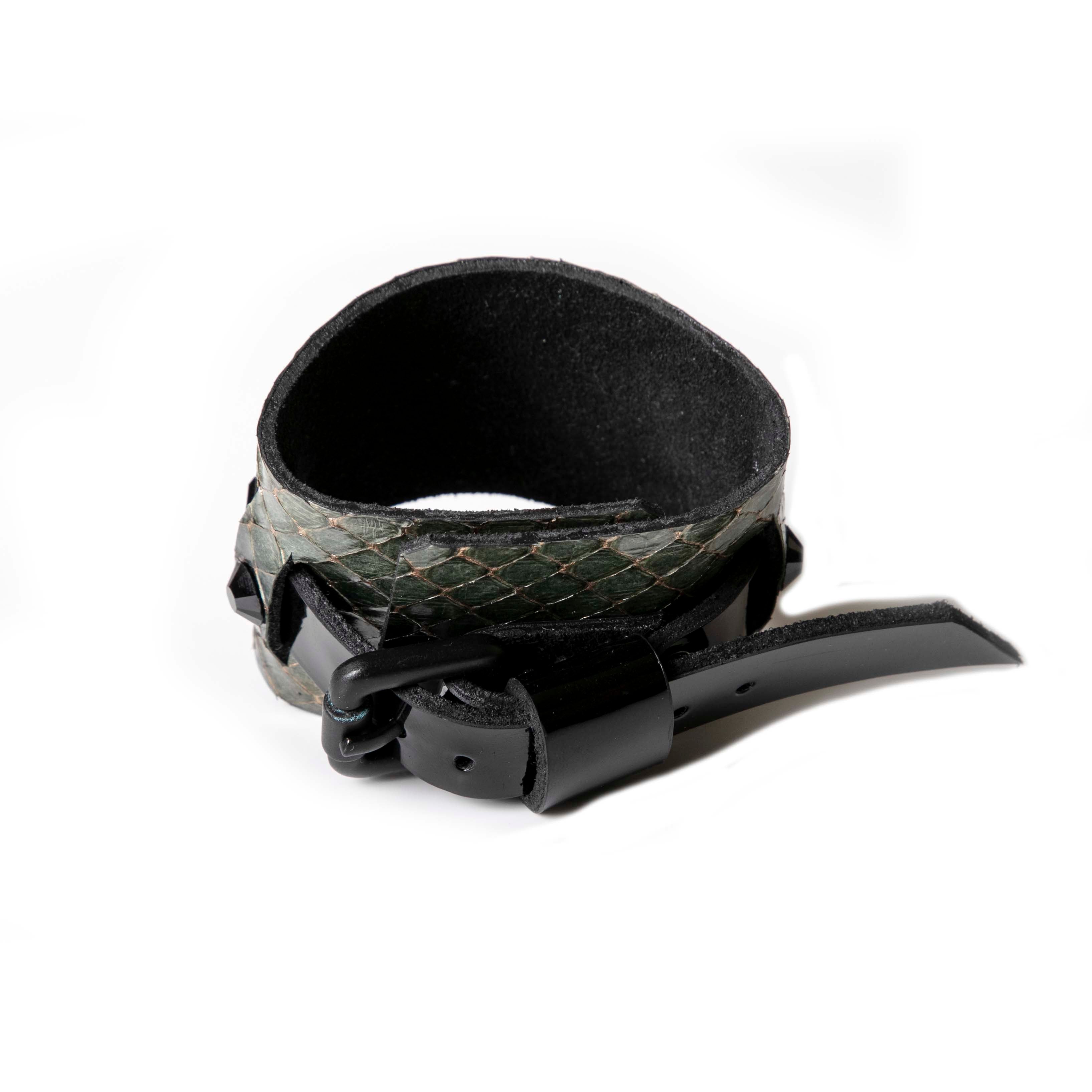 Leather bracelet new The Defiant Blessing