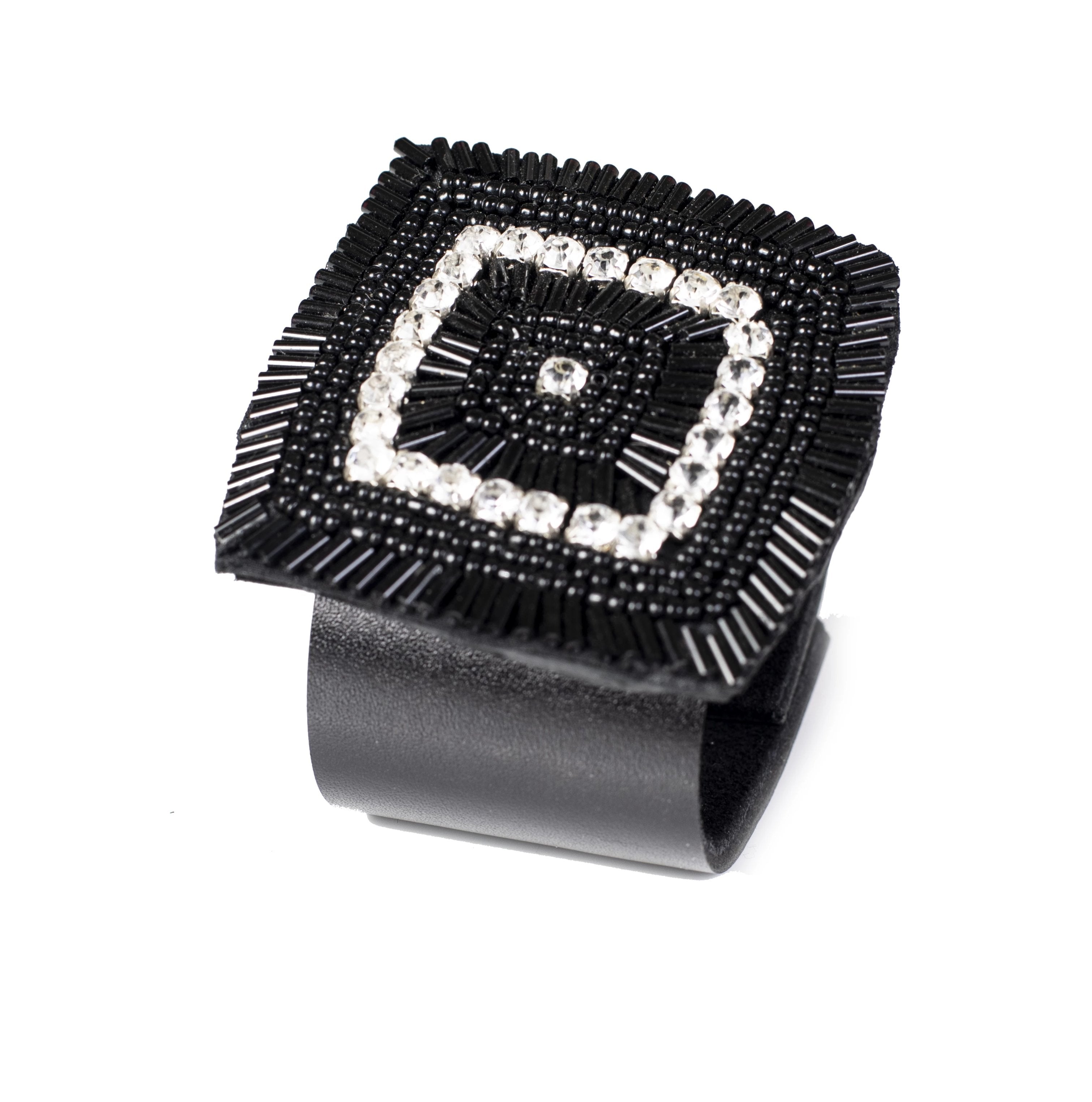 Leather bracelet new The Peace Devotion