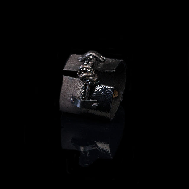 Leather bracelet new The Solar Aura