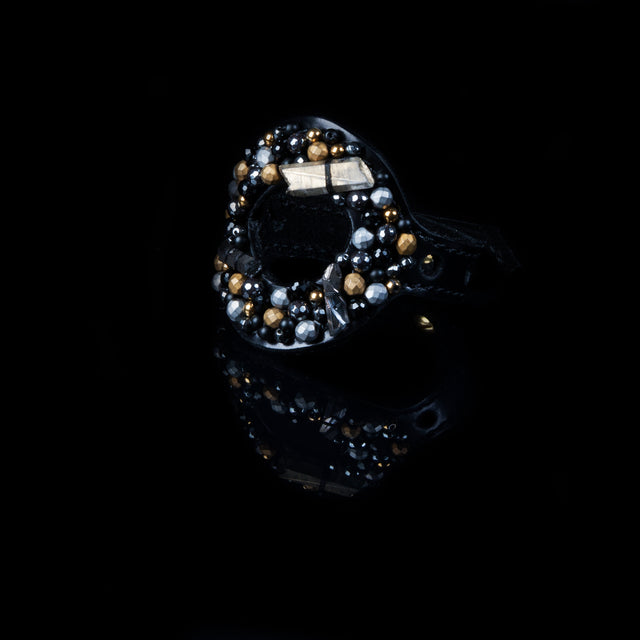 Leather bracelet new The Vibrant Aura