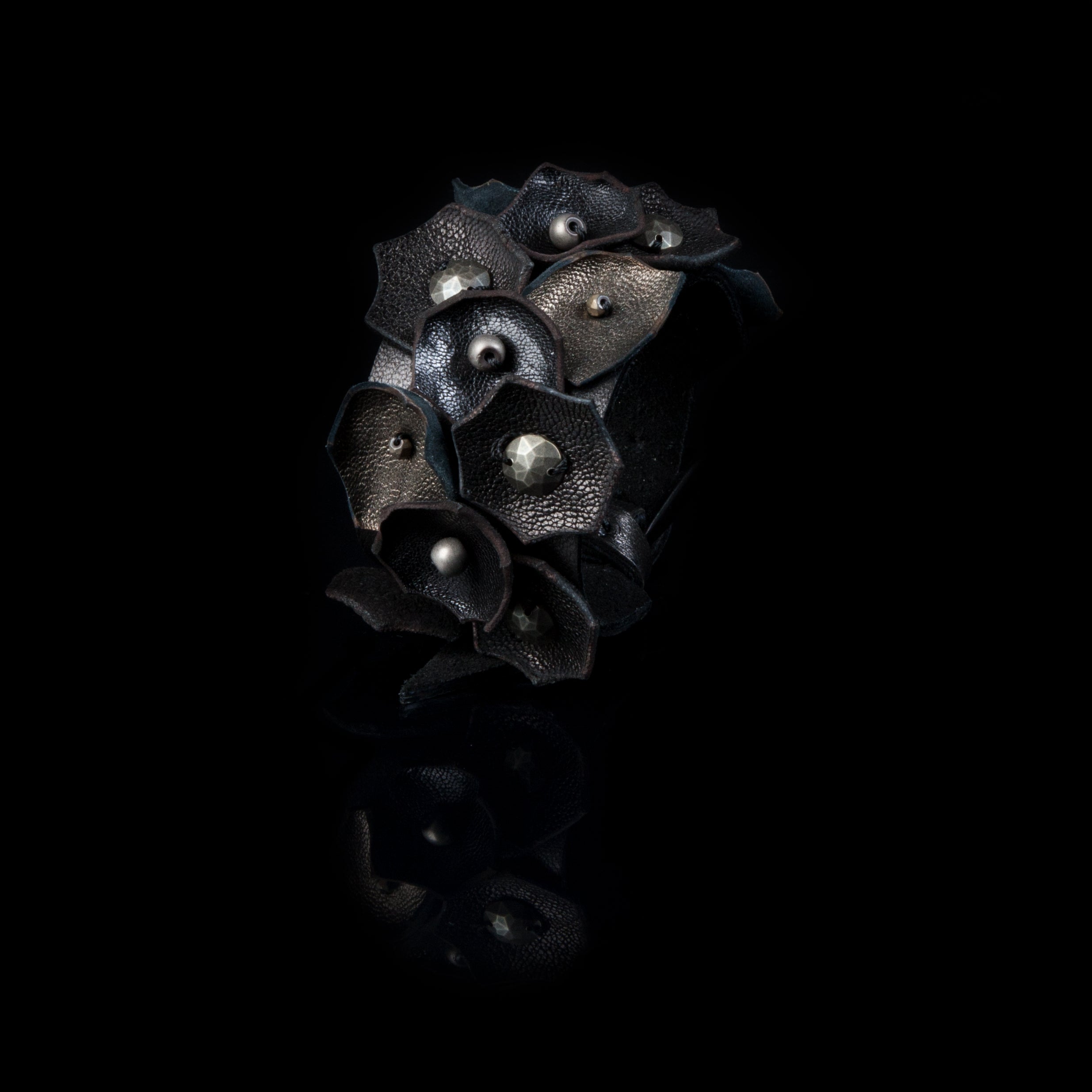 Leather bracelet new The Feline Life