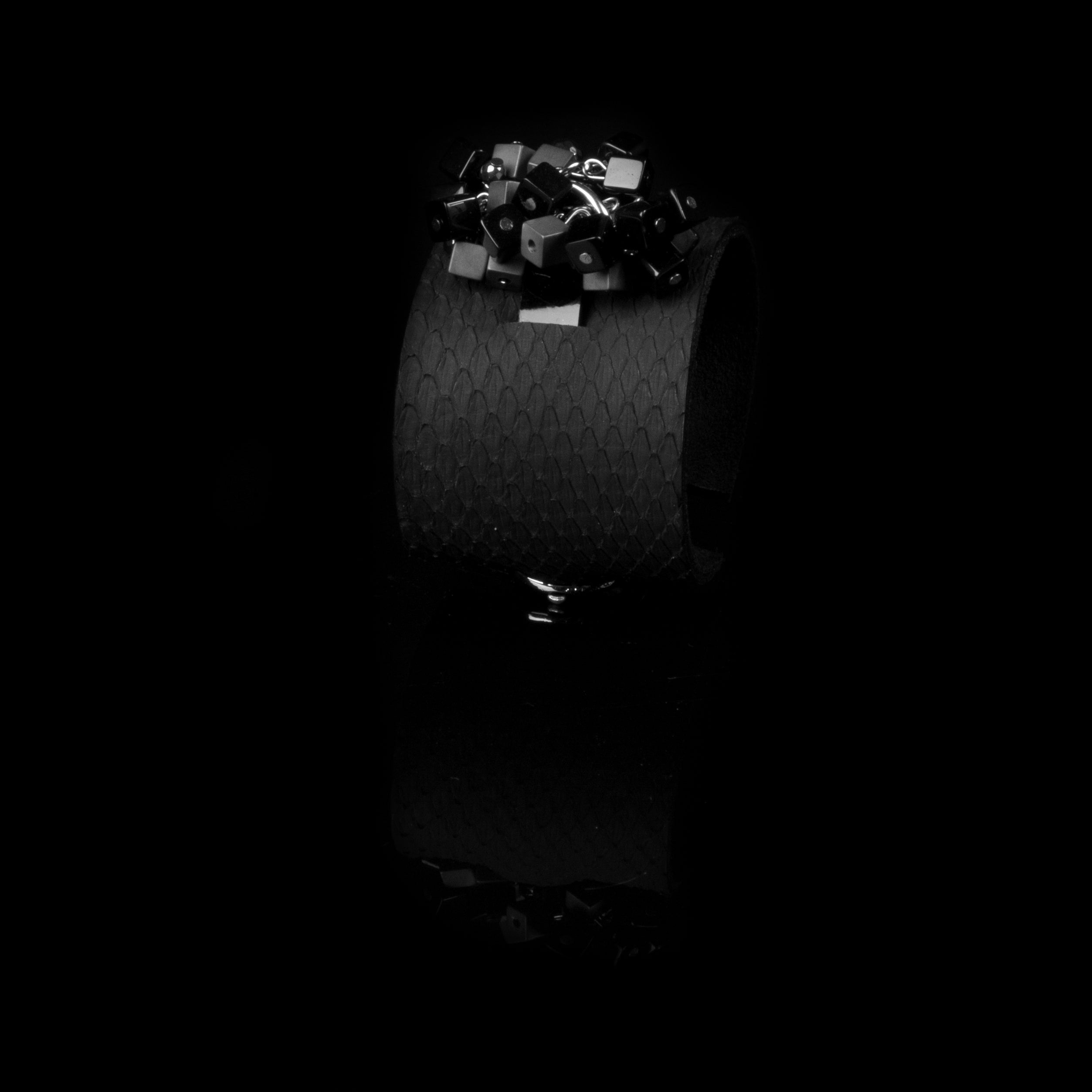 Leather bracelet new The Angelic Wings