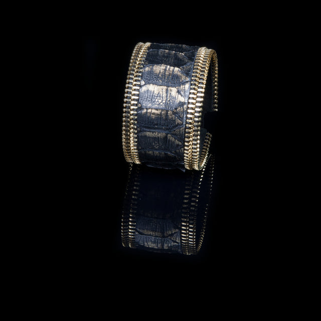 Leather bracelet new The Blind Spiral