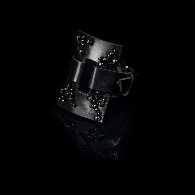 Leather bracelet new The Majestic Wing